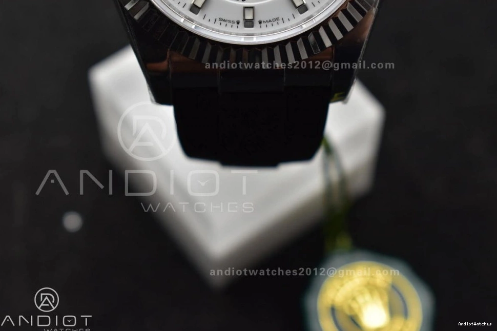 1:1 Unique White (Gain Strap Oysterflex Sky-Dweller A23J 1102 ZF Best SS Dial on Weight) Edition 336239 0714